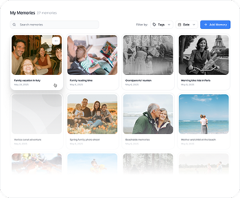 Sharing memories with loved ones
